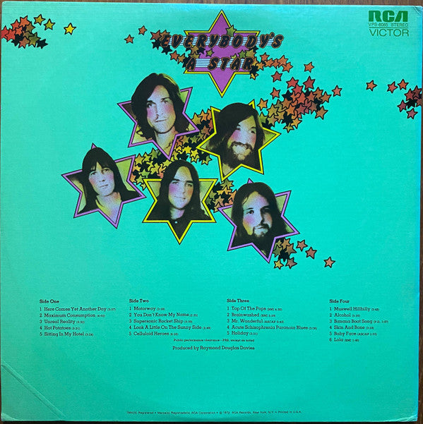 The Kinks : Everybody's In Showbiz (2xLP, Album, Ind)