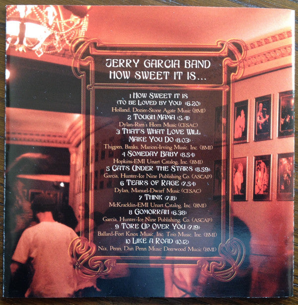 The Jerry Garcia Band : How Sweet It Is... (HDCD, Album)