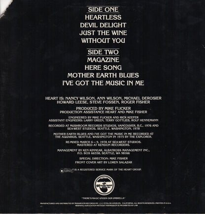 Heart : Magazine (LP, Album, RE, Pit)