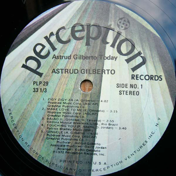 Astrud Gilberto : Now (LP, Album)