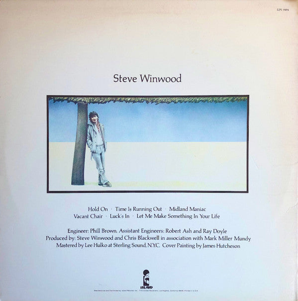 Steve Winwood : Steve Winwood (LP, Album, Pit)