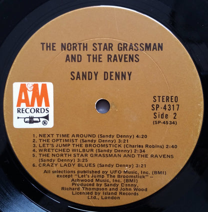 Sandy Denny : The North Star Grassman And The Ravens (LP, Album, Ter)