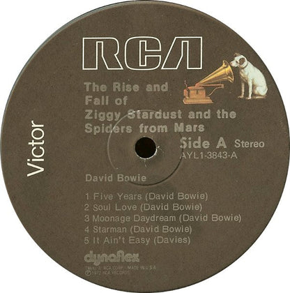 David Bowie : The Rise And Fall Of Ziggy Stardust And The Spiders From Mars (LP, Album, RE, Ind)