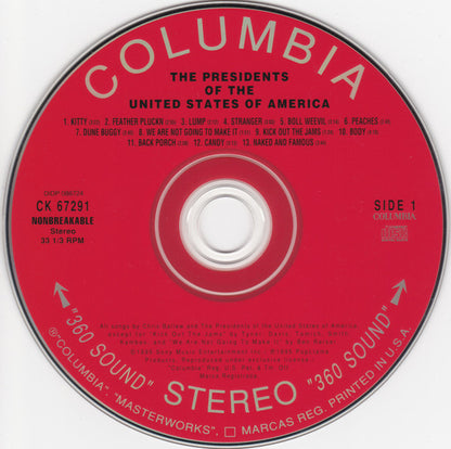 The Presidents Of The United States Of America : The Presidents Of The United States Of America (CD, Album)