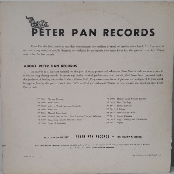 James Pease, Symphony Bowl Orchestra : Peter And The Wolf (LP)
