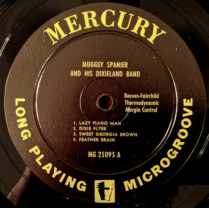 Muggsy Spanier And His Dixieland Band : Muggsy Spanier And His Dixieland Band (10", Pap)