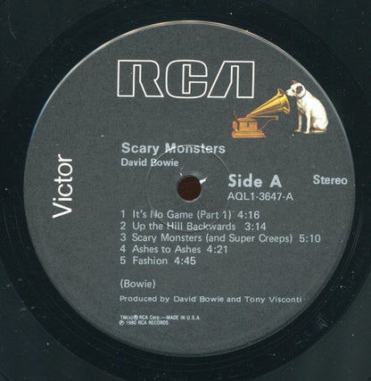 David Bowie : Scary Monsters (LP, Album, RP, Ind)
