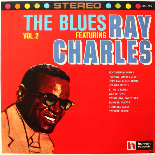 Ray Charles : The Blues Featuring Ray Charles Vol. 2 (LP, Comp)