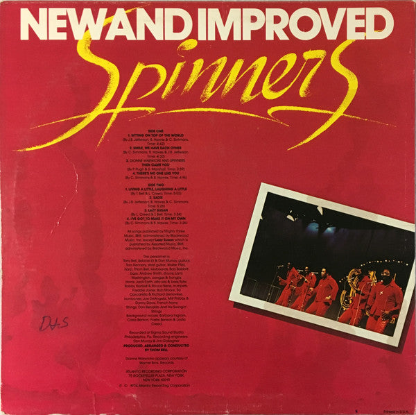 Spinners : New And Improved (LP, Album, PRC)