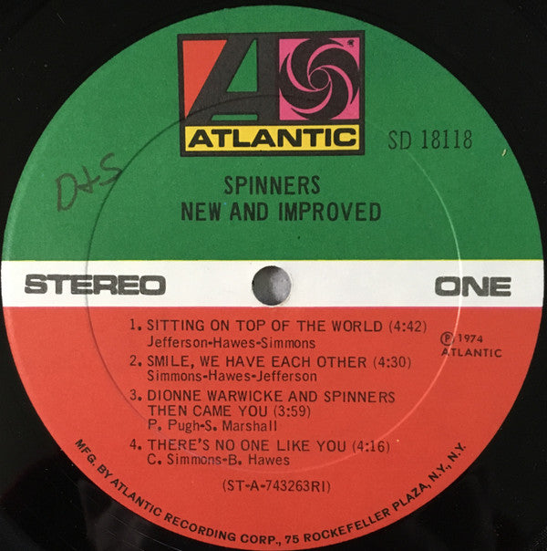 Buy Spinners : New And Improved (LP, Album, PRC) Online for a