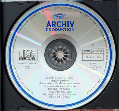 Johann Sebastian Bach - John Eliot Gardiner : Mass In B Minor = Messe In H-moll = Messe En Si Mineur  (2xCD)