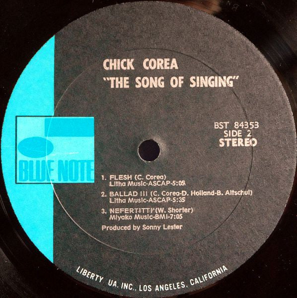 Buy Chick Corea : The Song Of Singing (LP, Album, RP) Online