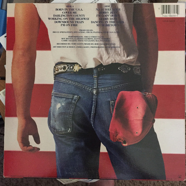 Bruce Springsteen : Born In The U.S.A. (LP, Album, Car)