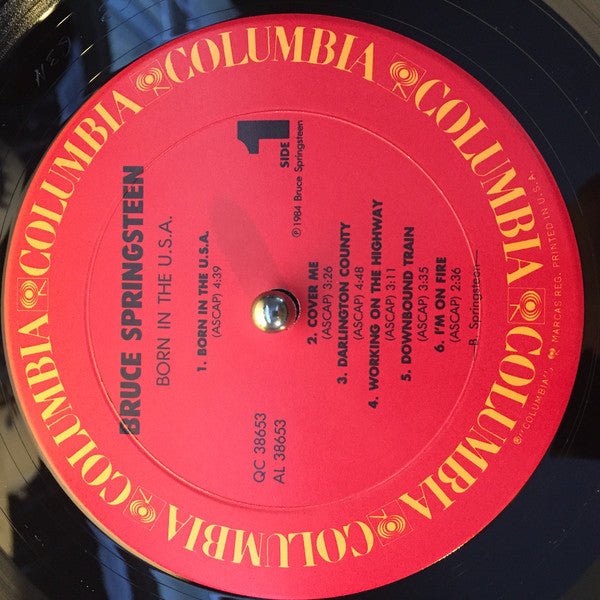 Bruce Springsteen : Born In The U.S.A. (LP, Album, Car)