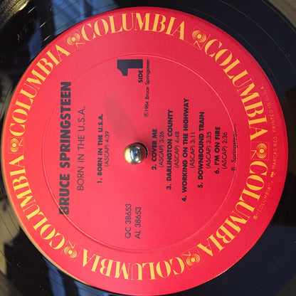 Bruce Springsteen : Born In The U.S.A. (LP, Album, Car)