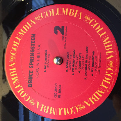 Bruce Springsteen : Born In The U.S.A. (LP, Album, Car)