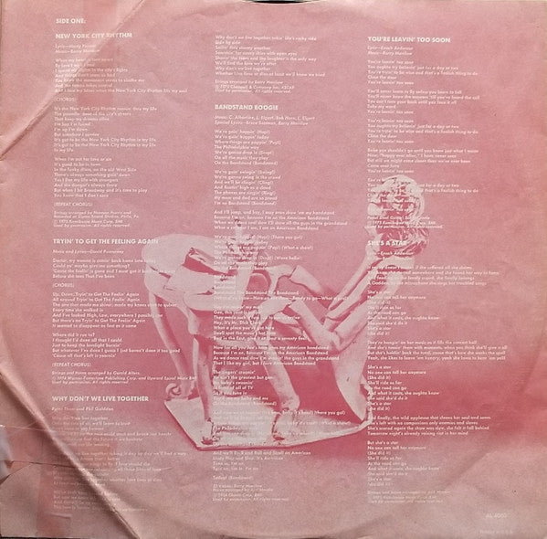 Barry Manilow : Tryin' To Get The Feeling (LP, Album)