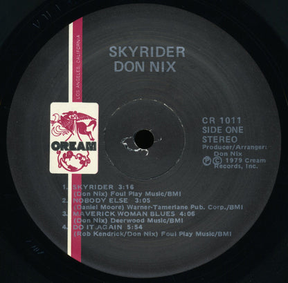 Don Nix : Skyrider (LP, Album)