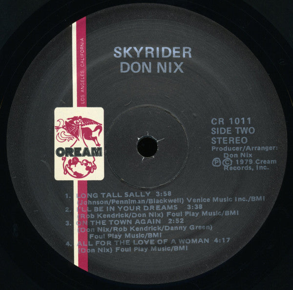 Don Nix : Skyrider (LP, Album)