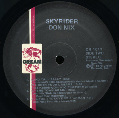 Don Nix : Skyrider (LP, Album)