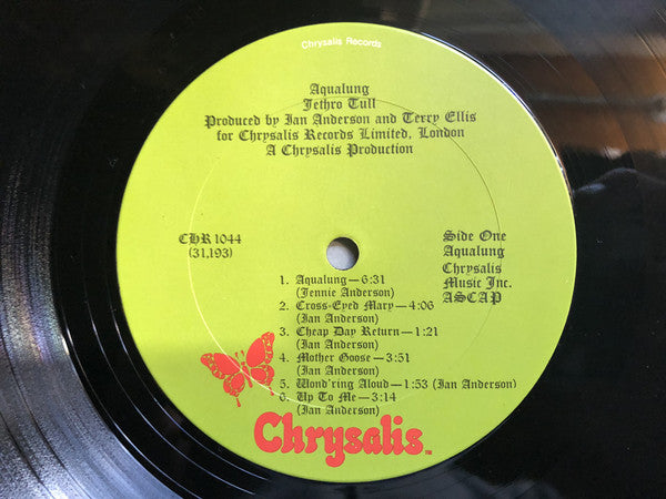 Jethro Tull : Aqualung (LP, Album, RE)