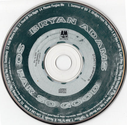 Bryan Adams : So Far So Good (CD, Comp, Club)