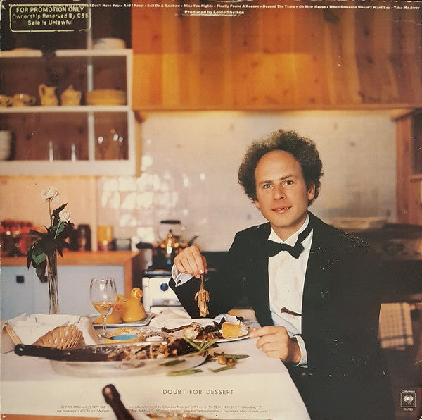Art Garfunkel : Fate For Breakfast (LP, Album, Promo, Ter)