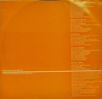 Art Garfunkel : Fate For Breakfast (LP, Album, Promo, Ter)