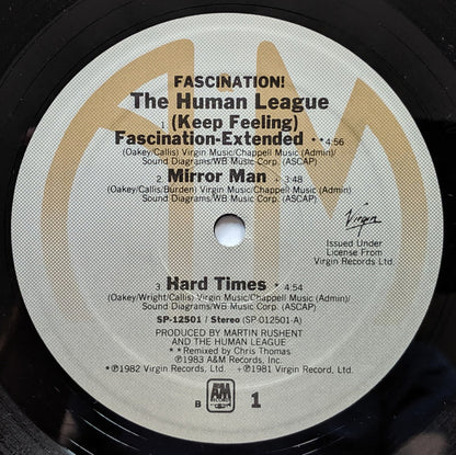 The Human League : Fascination! (LP, MiniAlbum, B -)