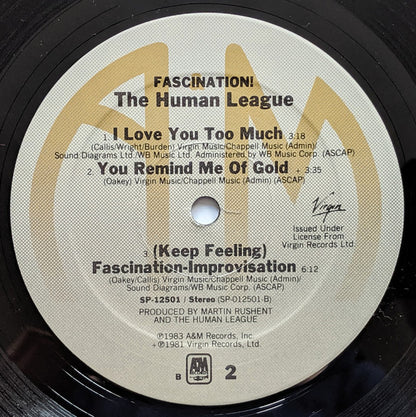 The Human League : Fascination! (LP, MiniAlbum, B -)