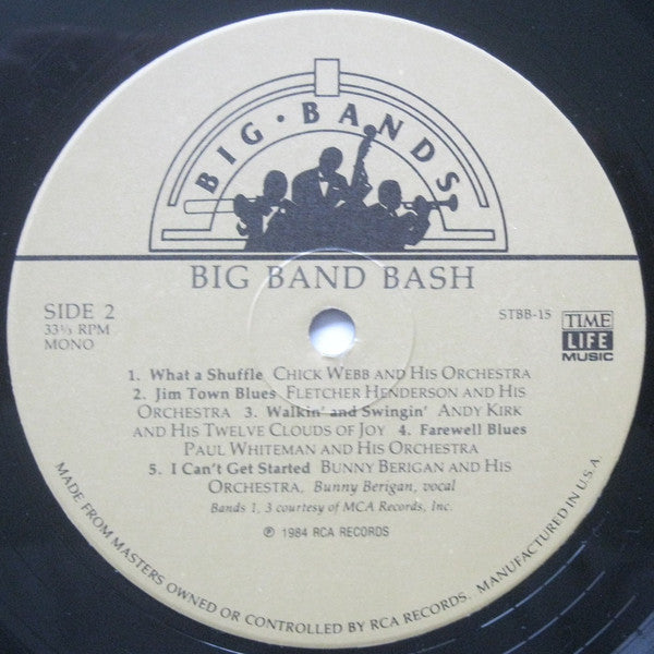 Various : Big Bands: Big Band Bash (2xLP, Comp, Mono)