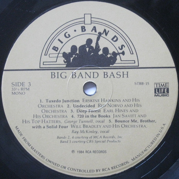 Various : Big Bands: Big Band Bash (2xLP, Comp, Mono)
