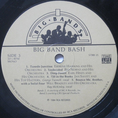Various : Big Bands: Big Band Bash (2xLP, Comp, Mono)
