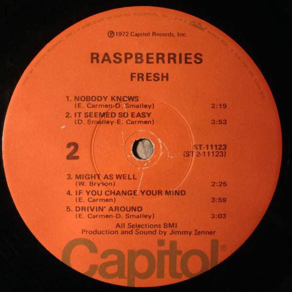 Raspberries : Fresh (LP, Album, Win)