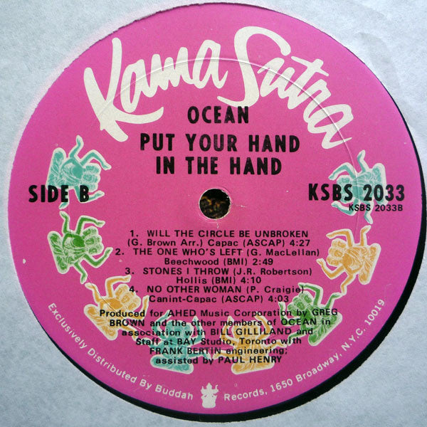 Ocean (3) : Put Your Hand In The Hand (LP, Album)