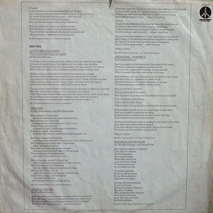 Kris Kristofferson : The Silver Tongued Devil And I (LP, Album, Ter)