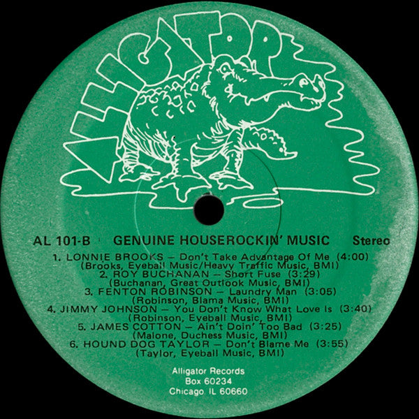 Various : Genuine Houserockin' Music (LP, Comp)