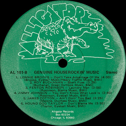 Various : Genuine Houserockin' Music (LP, Comp)