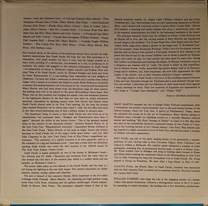 Rodgers & Hammerstein / Featuring Mary Martin, Ezio Pinza With "South Pacific" Original Broadway Cast : South Pacific (LP, Album, RE, RP, Gat)