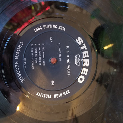B.B. King Orchestra : B.B. King Wails (LP, Album)