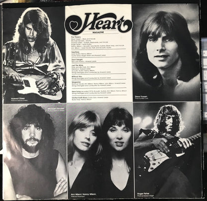 Heart : Magazine (LP, Album, RE, Gol)