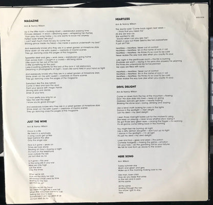 Heart : Magazine (LP, Album, RE, Gol)