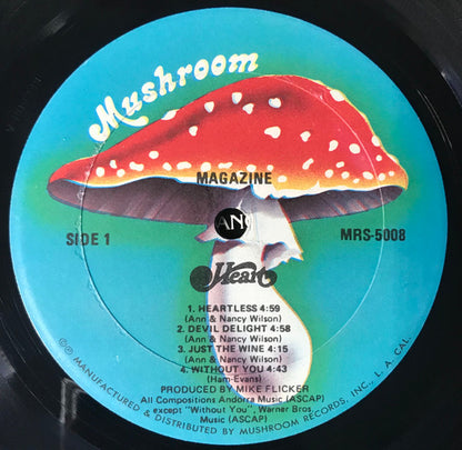 Heart : Magazine (LP, Album, RE, Gol)