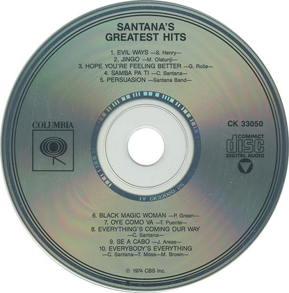 Santana : Santana's Greatest Hits (CD, Comp, RE)