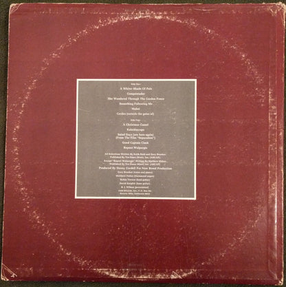 Procol Harum : A Whiter Shade Of Pale (LP, Album, Club, RE, Cap)