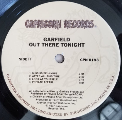 Garfield (11) : Out There Tonight (LP, Album, Ter)