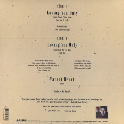 Kashif : Loving You Only (12")