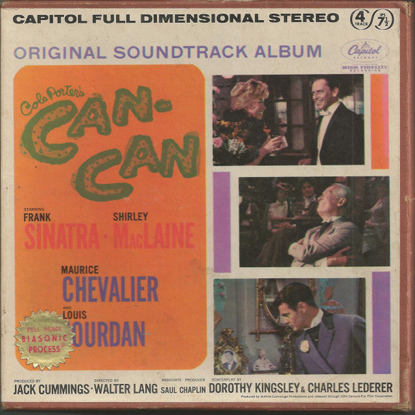 Cole Porter : Cole Porter's Can-Can:  Original Soundtrack Album (Reel, 4tr Stereo, 7" Reel, Album)