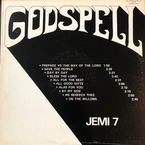 Jemi 7 : Jesus Christ Superstar / Godspell (LP)