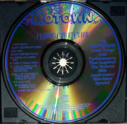 The Temptations : Great Songs And Performces That Inspired The Motown 25th Anniversary T.V. Special (CD, Comp, RE, RM)